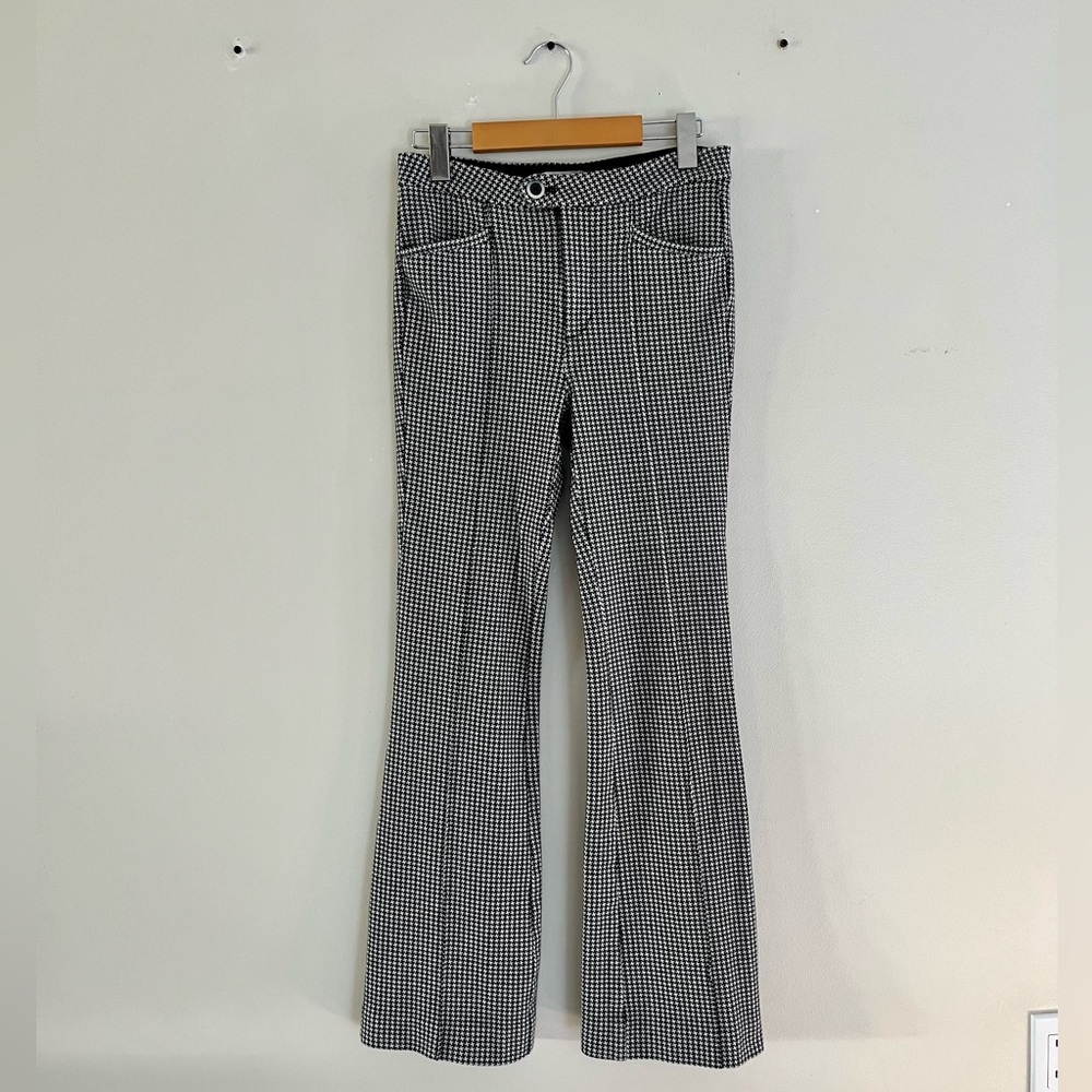 Anthropologie Essential Fitted Flare Pants